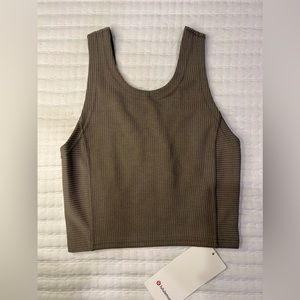 Lululemon Ribbed Softstreme Cropped Tank